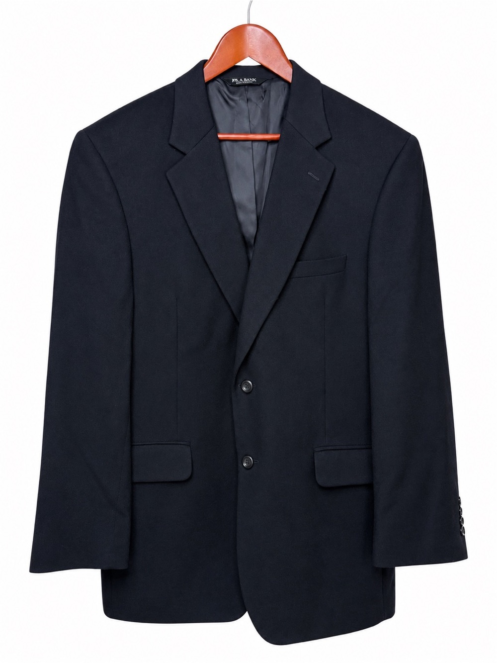 Jos. A. Bank Gordon 100% Cashmere Sport Coat Men's 42R Black Blazer